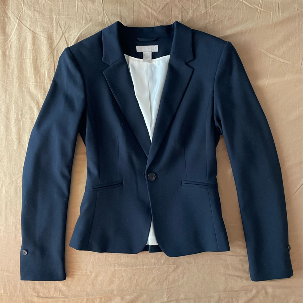 H&M Navy Blue Women’s Blazer (fits XXS and XS)